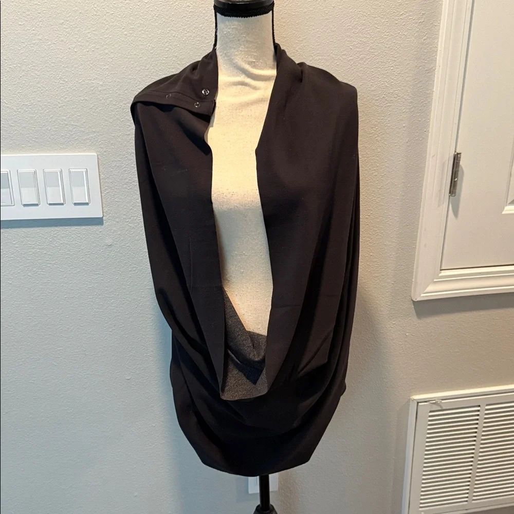 Lululemon Black And Gray Wrap / Scarf